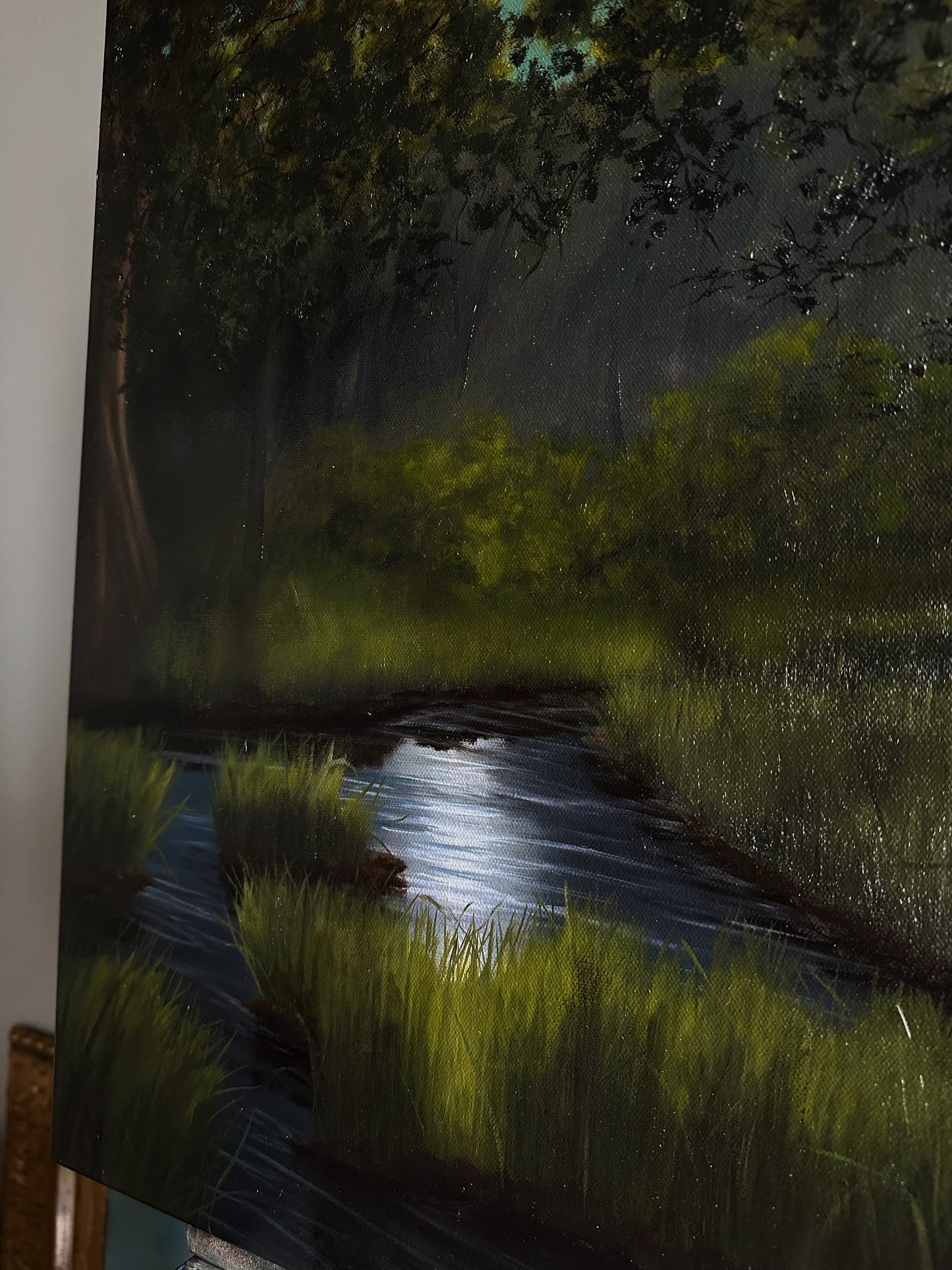 “A Way Out” Oil Painting - 22" x 28"