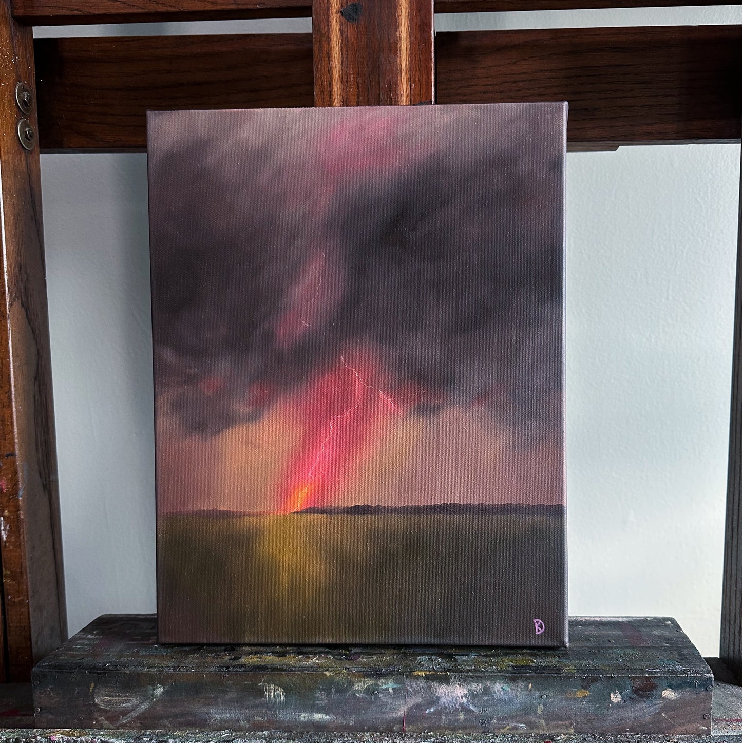 “Rise and Dance IV” Oil Painting - 11" x 14"