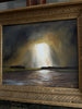 “Ease One Life” Oil Painting in Antique NY Frame - 16.5" x 14.25"