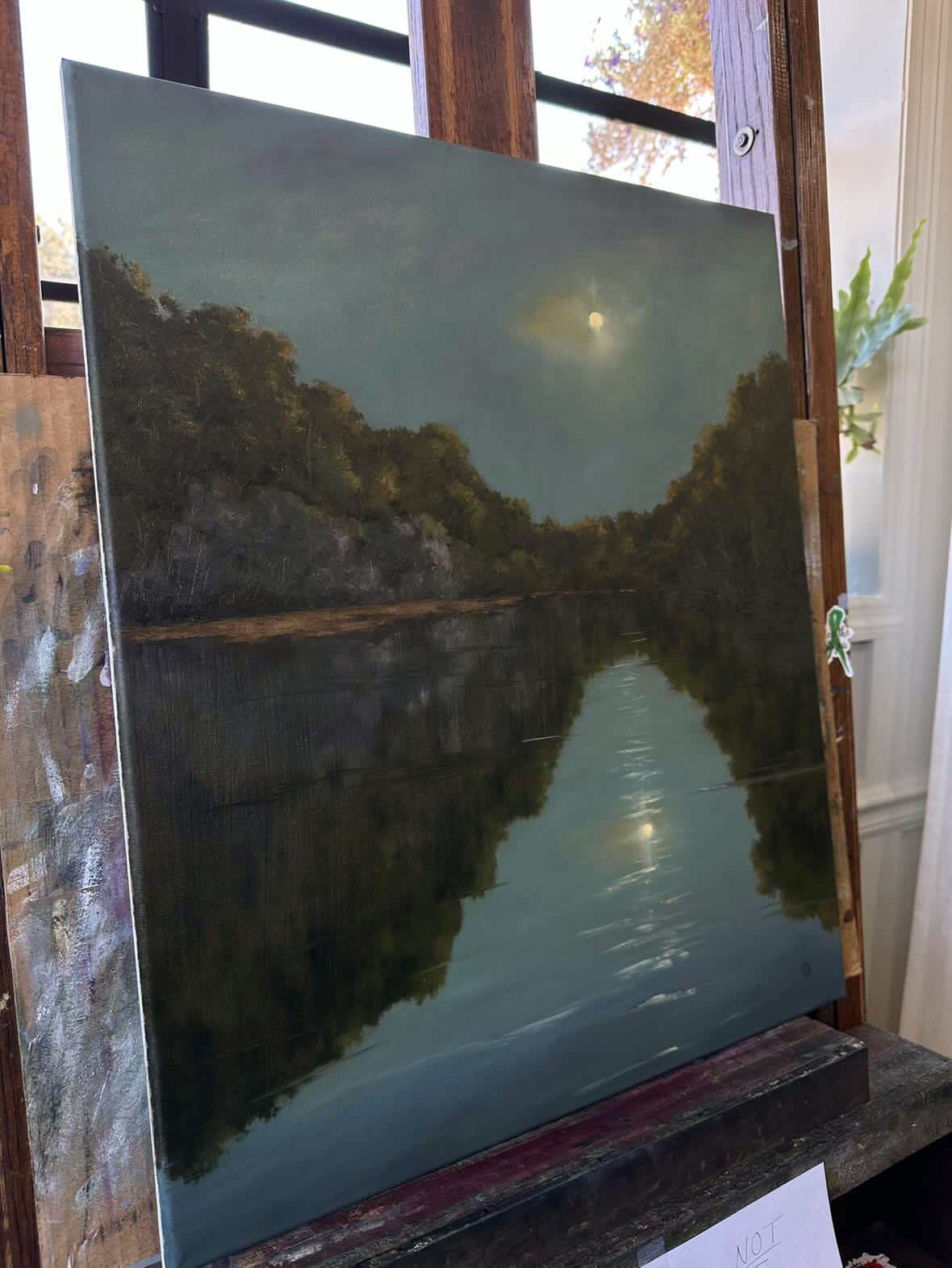 "Perfect Silence" Oil Painting - 20" x 24"