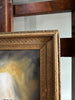 “Ease One Life” Oil Painting in Antique NY Frame - 16.5" x 14.25"