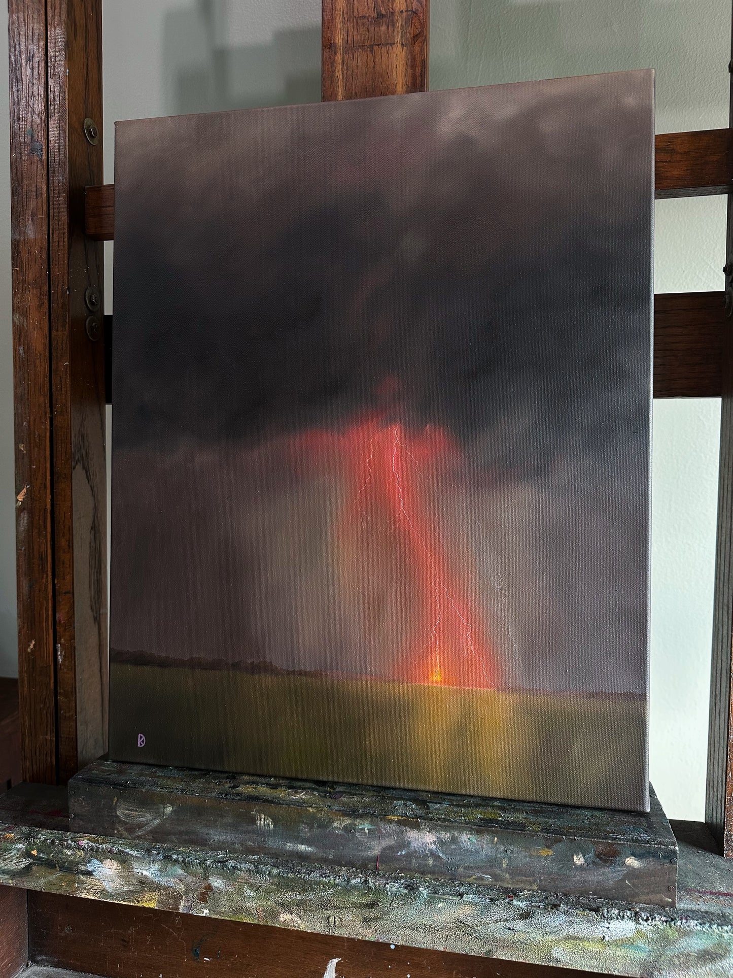 “Rise and Dance V” Oil Painting - 16" x 20"