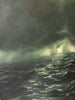 “Clarity Unfurls” Oil Painting in Antique Frame - 30.25" x 24"
