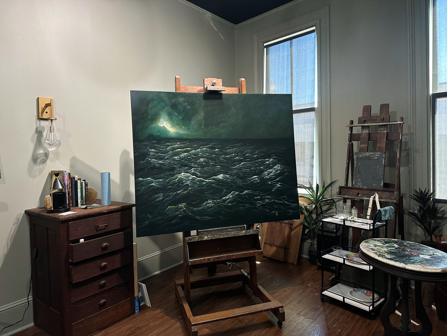 “Sink or Swim I” Oil Painting - 5ft x 4ft