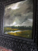 “Like a Memory” Oil Painting in Antique Frame - 21" x 21"