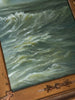 “Truce” Oil Painting in Antique Frame - 21.5" x 16.25"