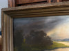 “Every Living Thing” Antique Framed Oil Painting - 27.75" x 16"
