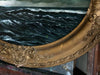 “Breaks Open” Oil Painting in Antique Frame - 24.75" x 18.75"
