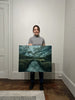 “The In Between” Oil Painting - 24" x 30"