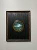 “Holdfast” Oil Painting in Antique Frame - 32" x 26"