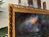 “Whisper to Her VII” Antique Framed Oil Painting - 19” x 28.75”