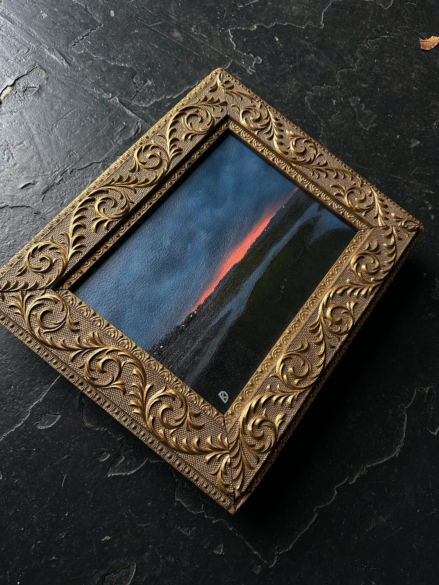 “For What Comes” Oil Painting - 11" x 13.25"