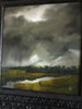 “Like a Memory” Oil Painting in Antique Frame - 21" x 21"