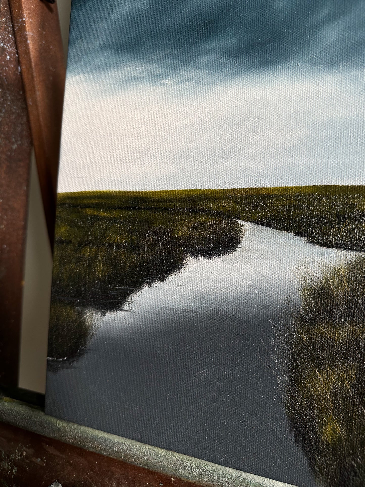 “Demands” Oil Painting Study - 9" x 12"