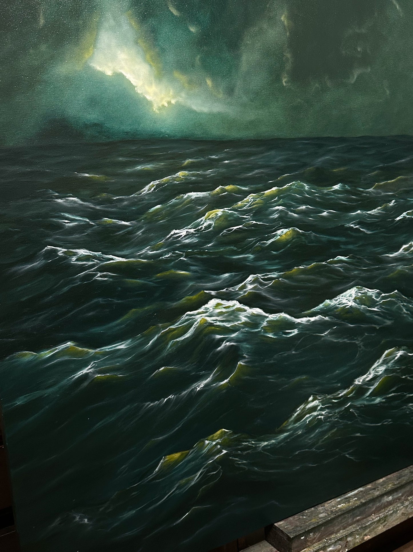 “Sink or Swim I” Oil Painting - 5ft x 4ft