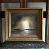 “Ease One Life” Oil Painting in Antique NY Frame - 16.5" x 14.25"