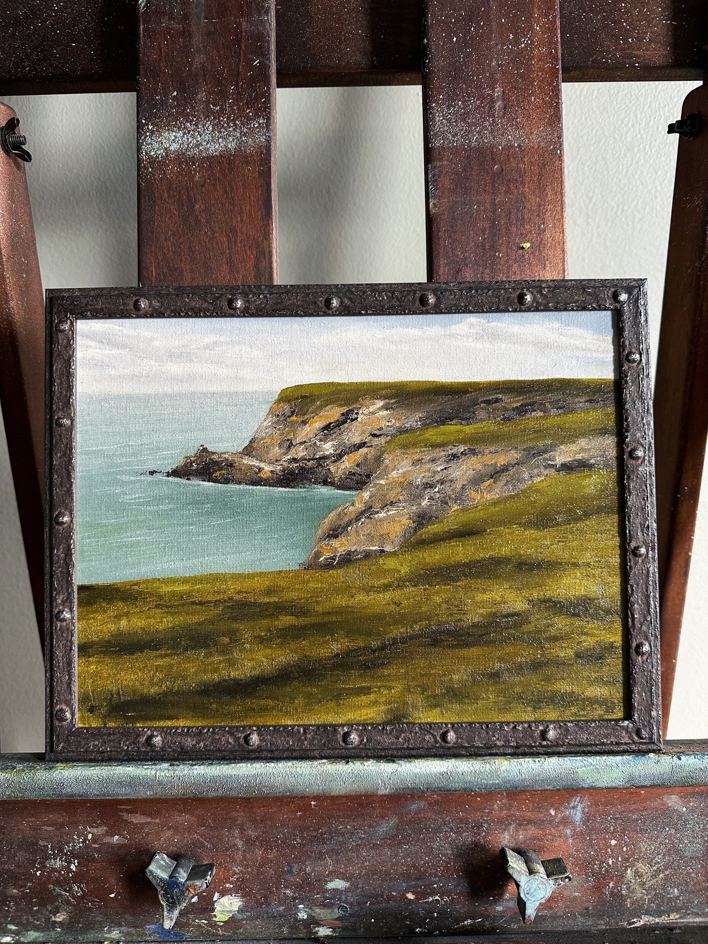 “Free Fall” Oil Painting Study - 9" x 12"