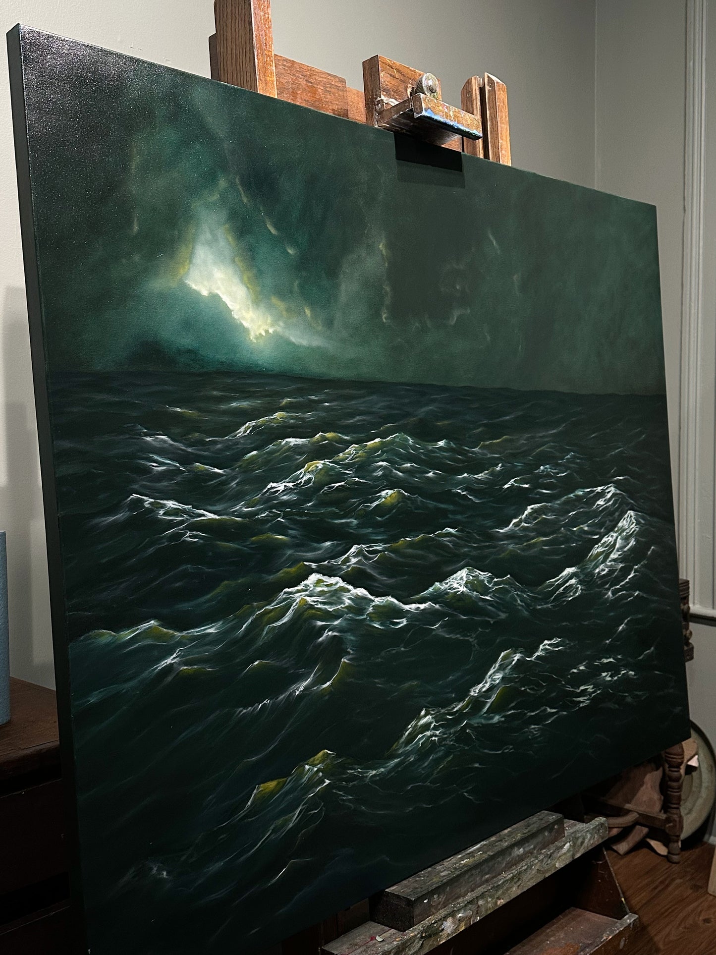 “Sink or Swim I” Oil Painting - 5ft x 4ft