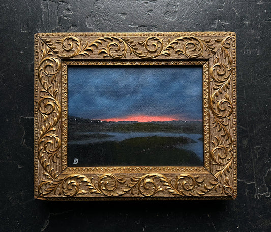 “For What Comes” Oil Painting - 11" x 13.25"
