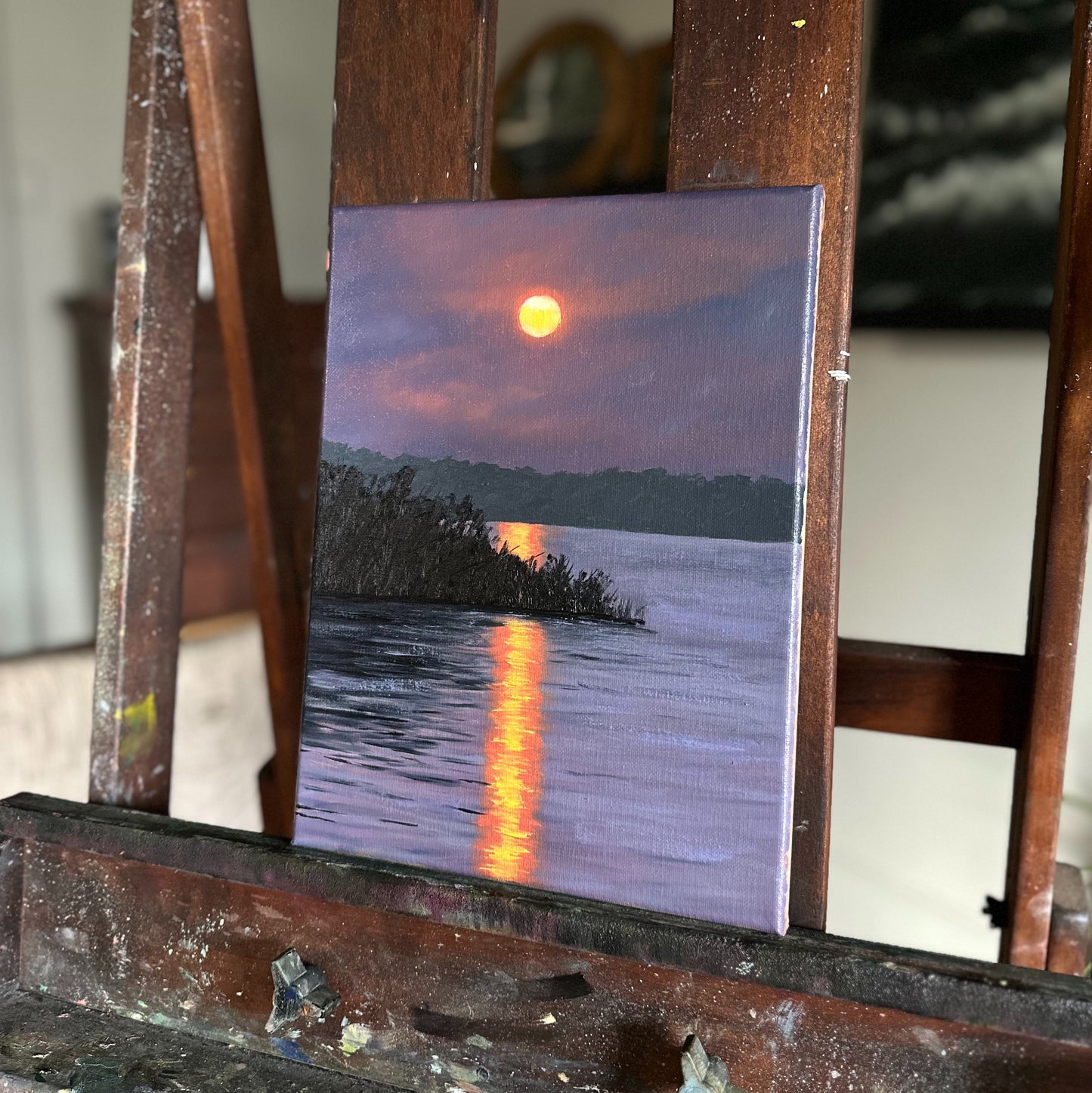 “Study #75” Oil Painting - 9" x 12"