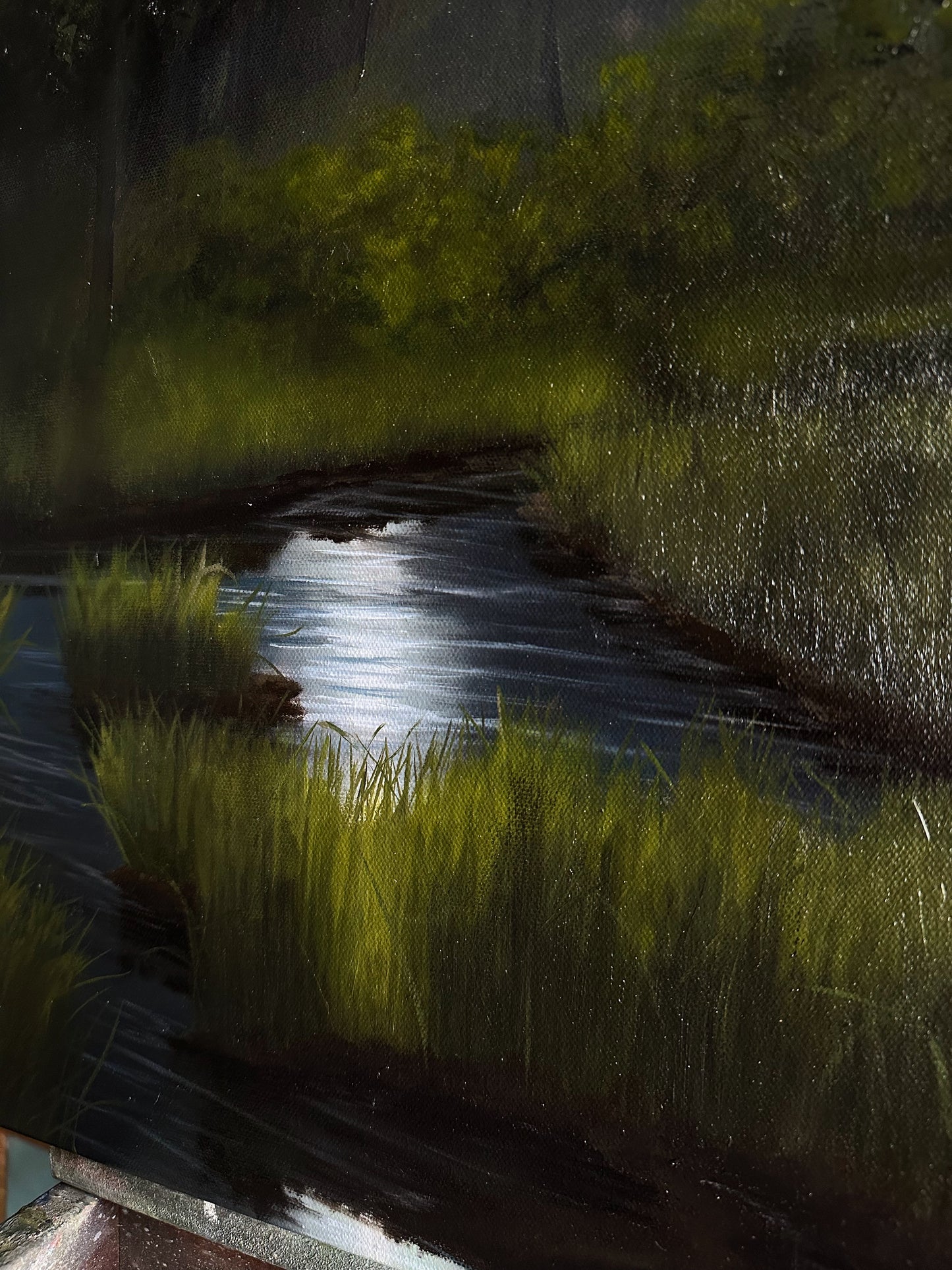 “A Way Out” Oil Painting - 22" x 28"
