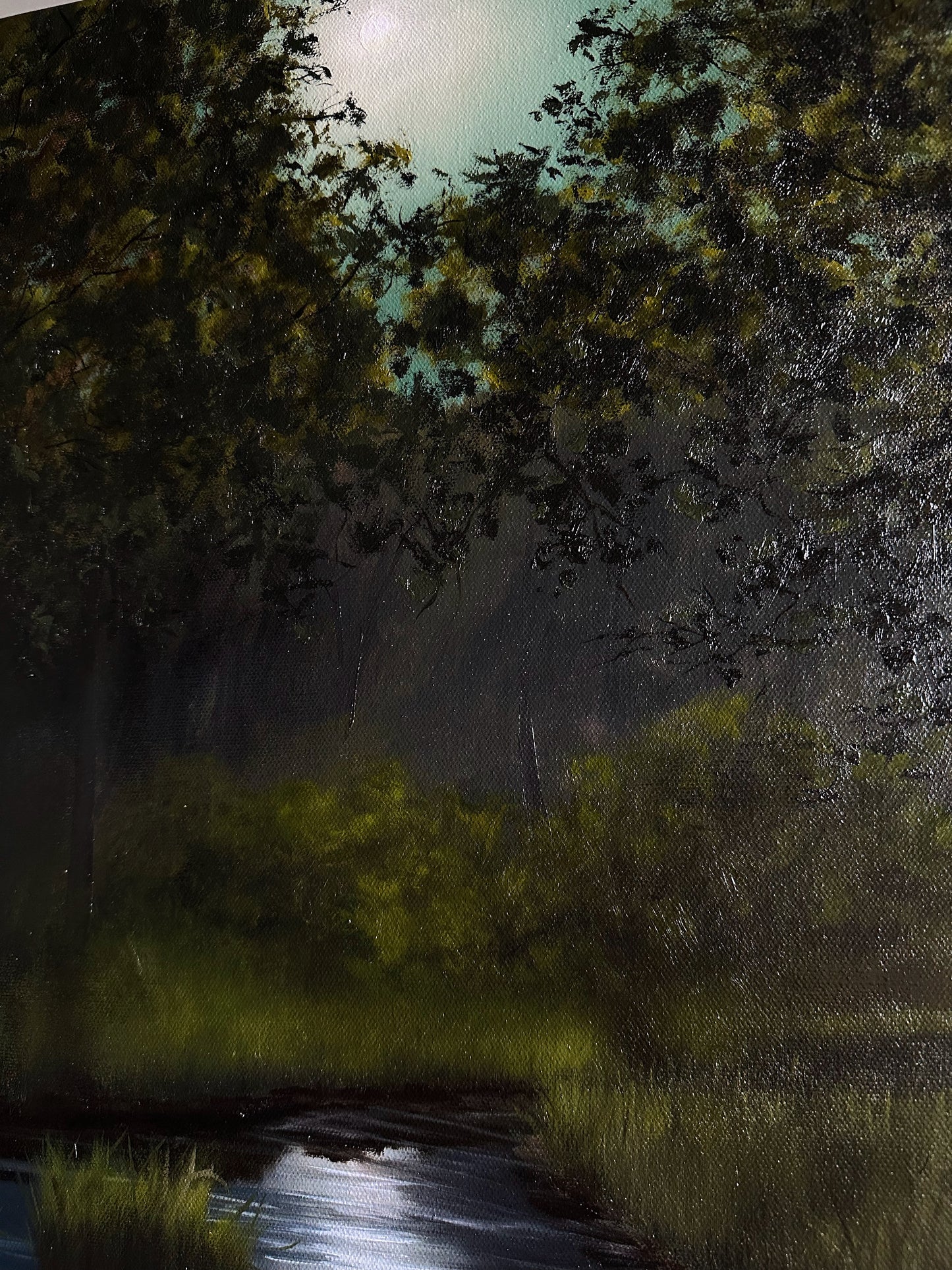 “A Way Out” Oil Painting - 22" x 28"