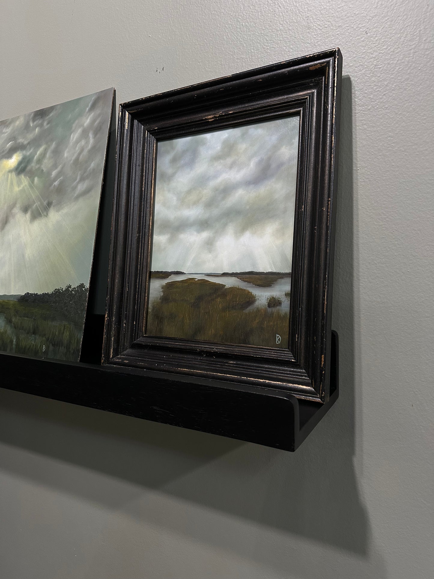 “Shaped Me II” Oil Painting Study - 16.75" x 13.75"