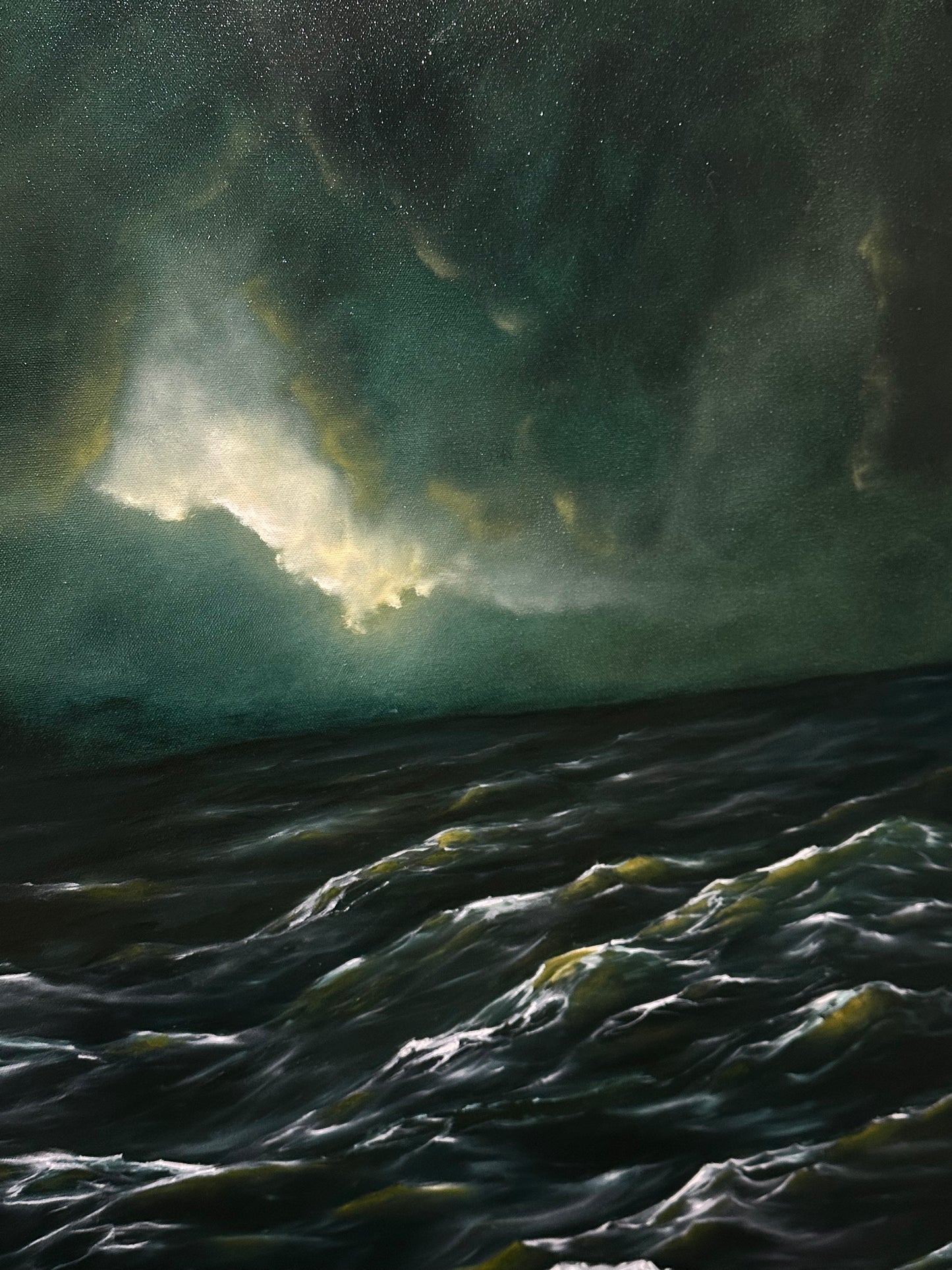 “Sink or Swim I” Oil Painting - 5ft x 4ft