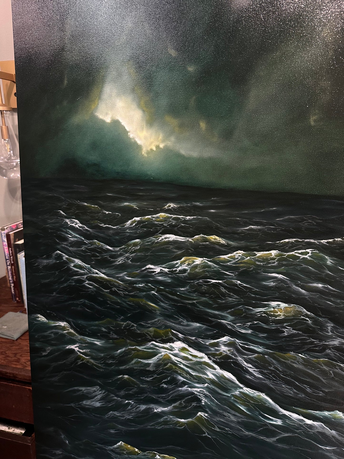 “Sink or Swim I” Oil Painting - 5ft x 4ft