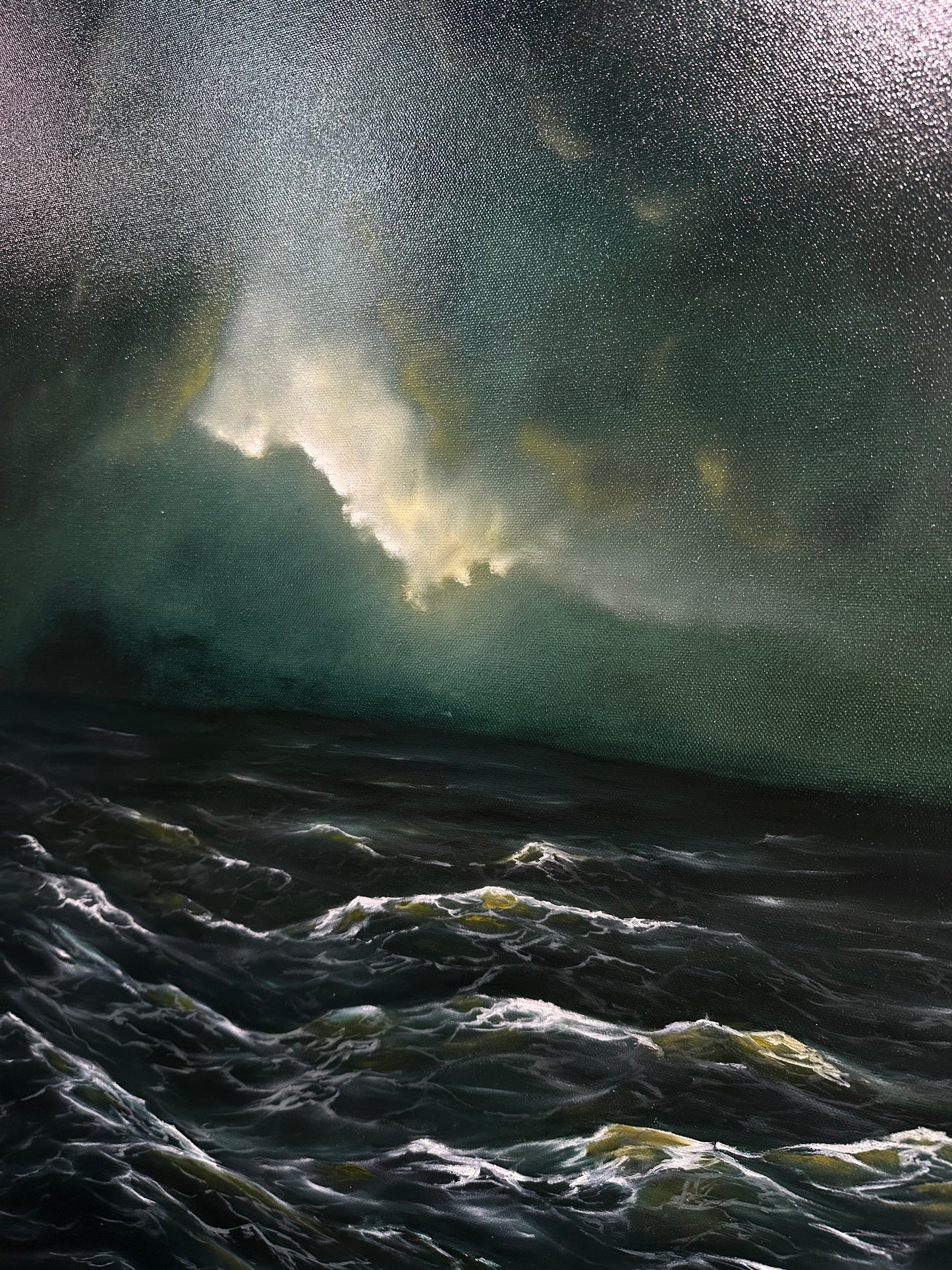 “Sink or Swim I” Oil Painting - 5ft x 4ft