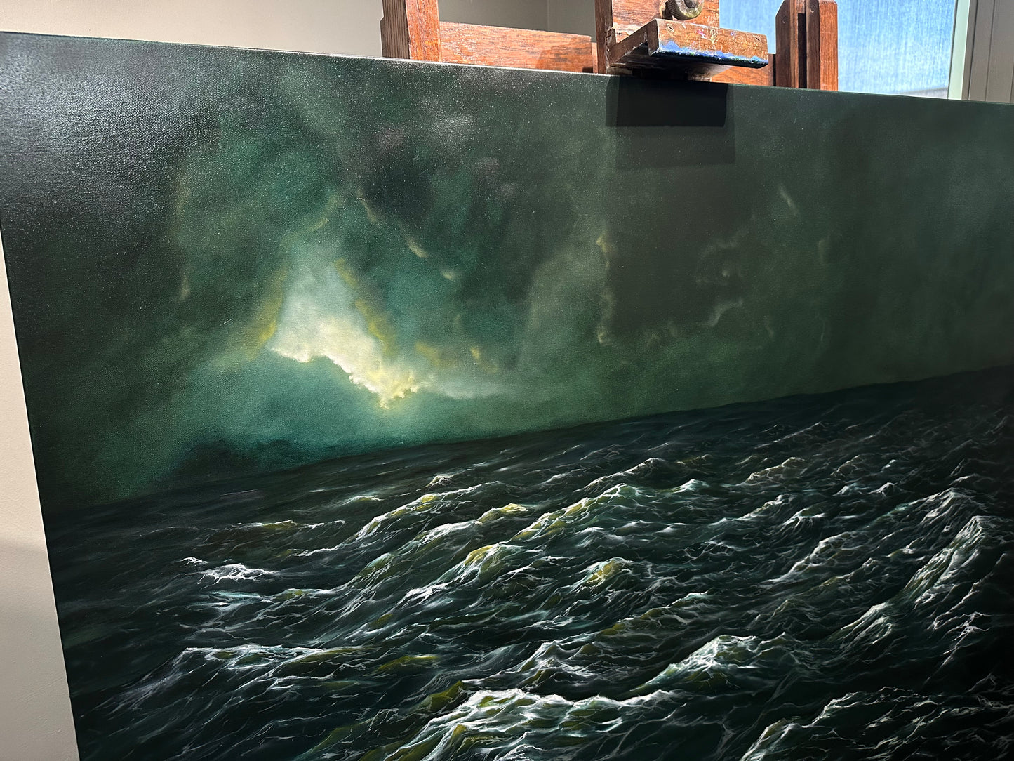 “Sink or Swim I” Oil Painting - 5ft x 4ft