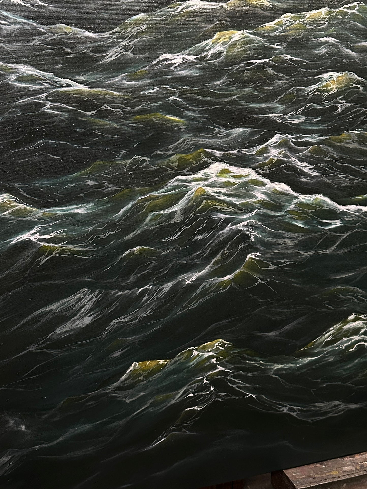 “Sink or Swim I” Oil Painting - 5ft x 4ft