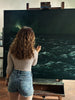 “Sink or Swim I” Oil Painting - 5ft x 4ft