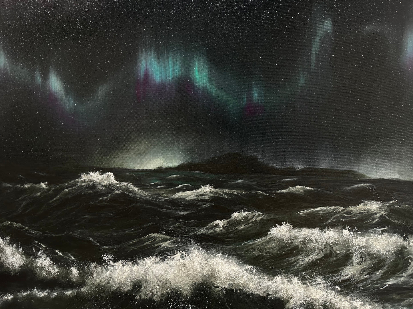 “Sink or Swim II” Oil Painting - 40" x 30"