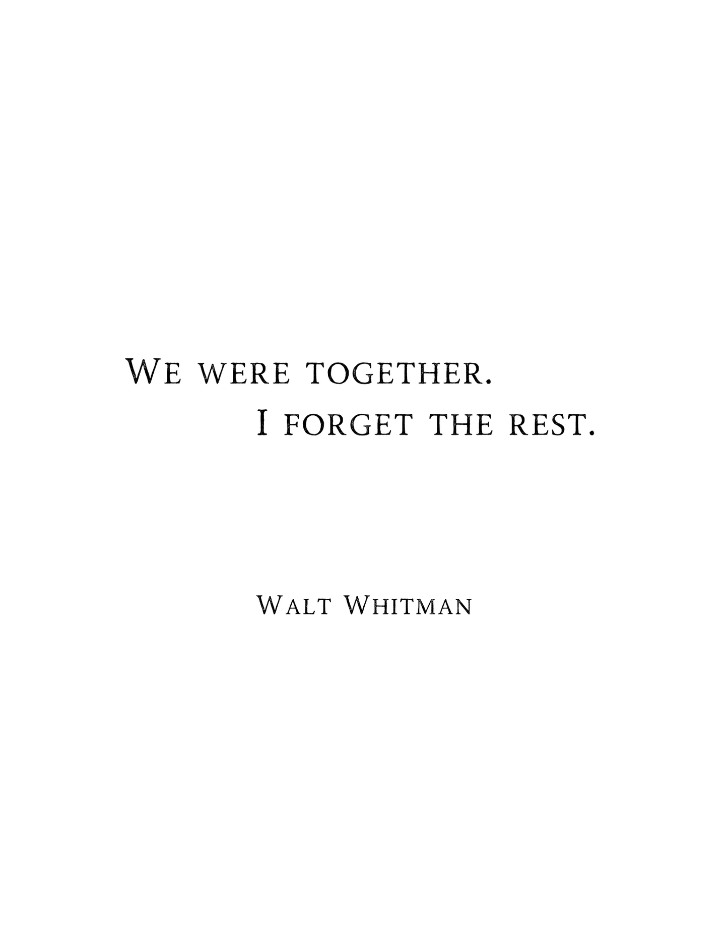*NINE LEFT* "We Were Together" Limited Edition Fine Art Print