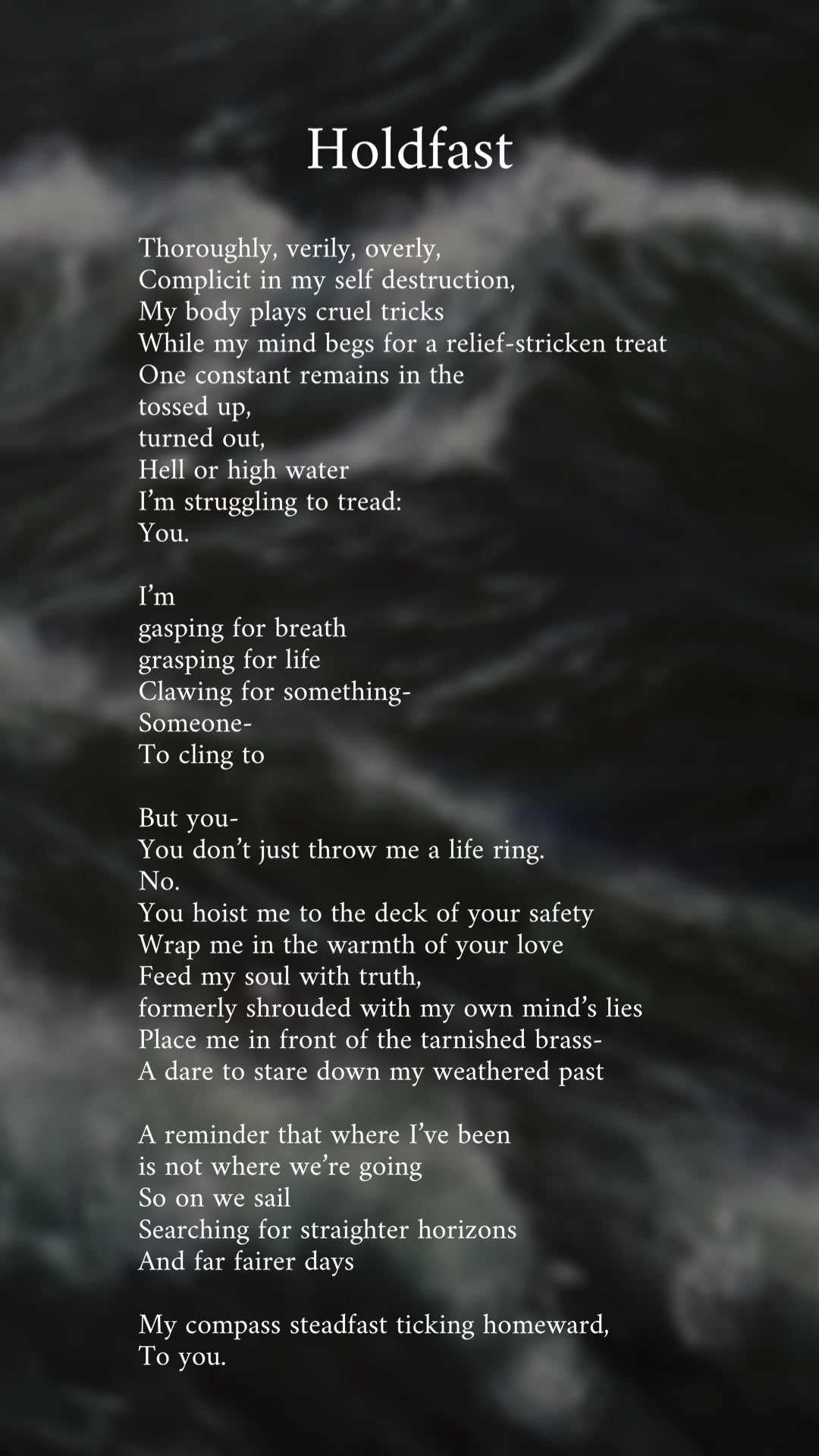 "Constant Remains" Oil Painting in Antique Frame - 18.75"