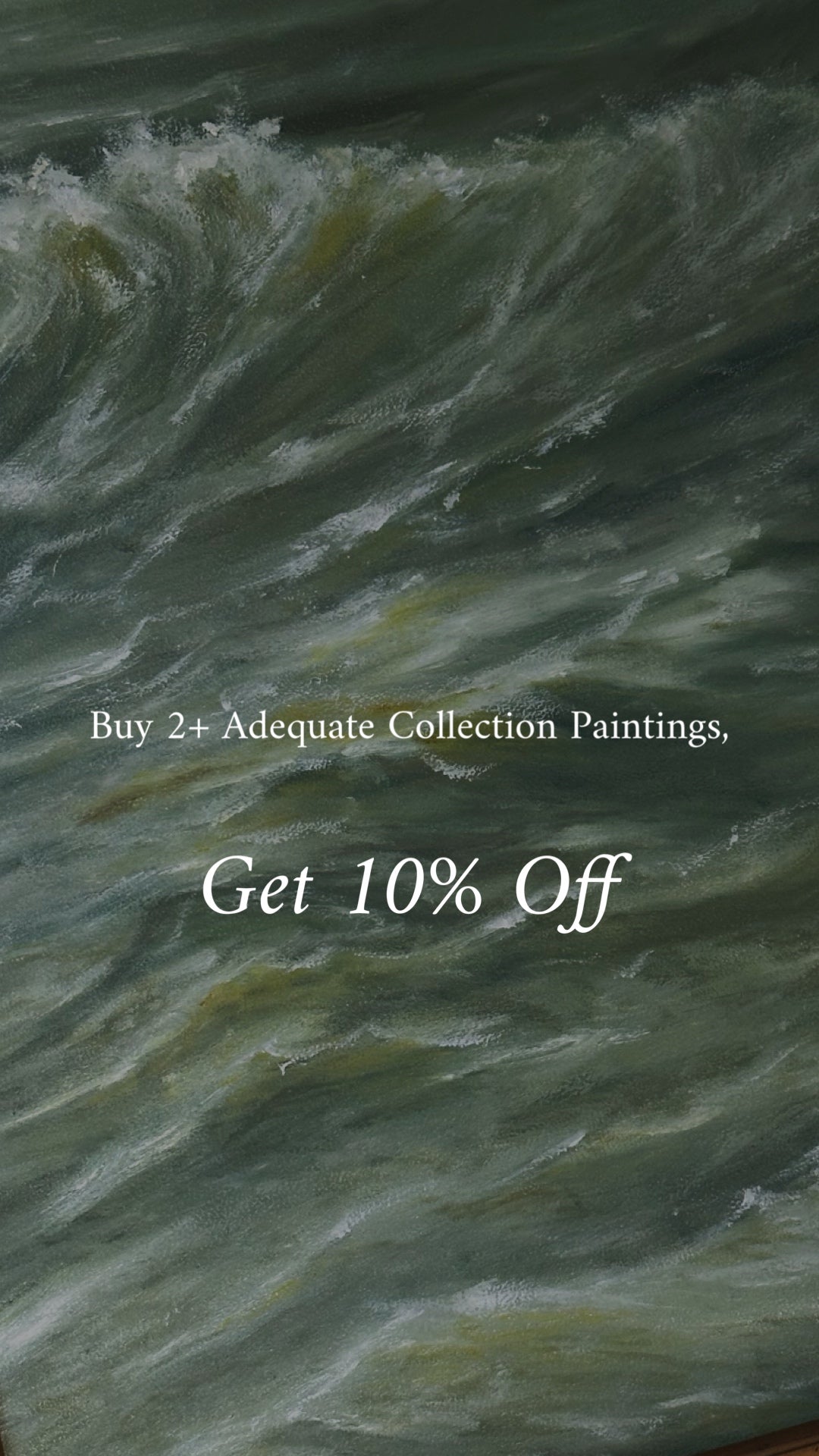 “Clarity Unfurls” Oil Painting in Antique Frame - 30.25" x 24"