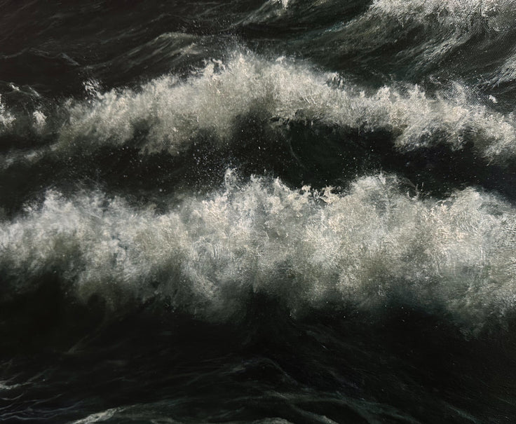 “Sink or Swim II” Oil Painting - 40