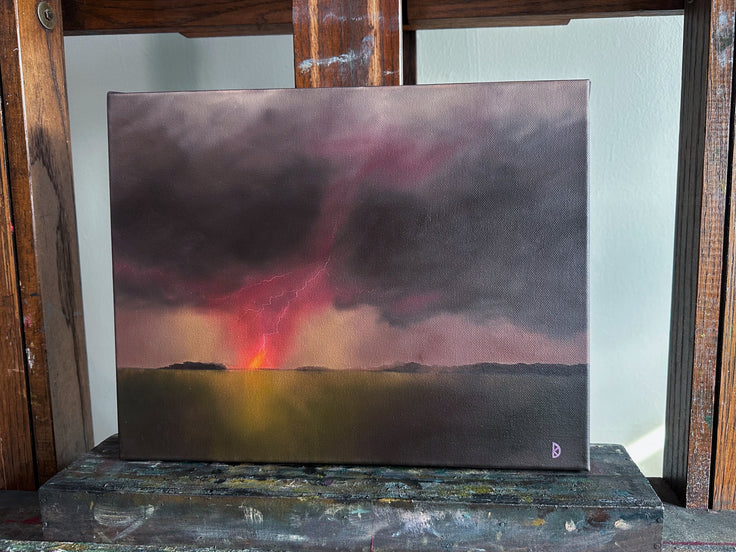 “Rise and Dance III” Oil Painting - 11