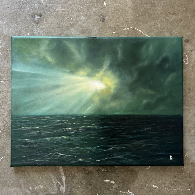 "Two Hands" Oil Painting - 16" x 12"