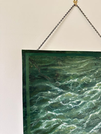 "Chose to Be Whole" Mixed Media Sculpture - 20" x 16"