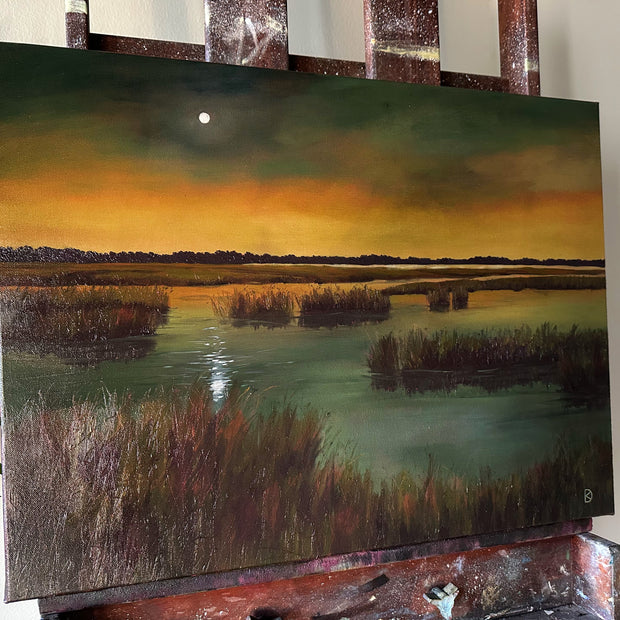 “I am the Day" Oil Painting - 18" x 24"