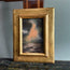 “Whisper to Her X” Oil Painting in Venetian Frame - 8.5