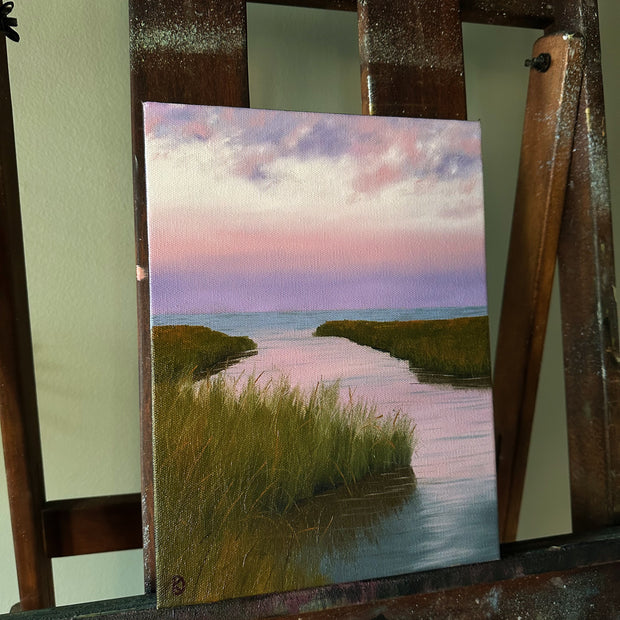 “Study #66” Oil Painting - 9" x 12" Deep Canvas