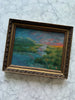 “Enchanting I” Oil Painting in Antique French Frame - 13" x 10.5"