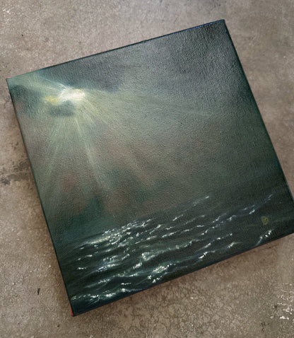 "What I Can Carry" Oil Painting - 8" x 8"