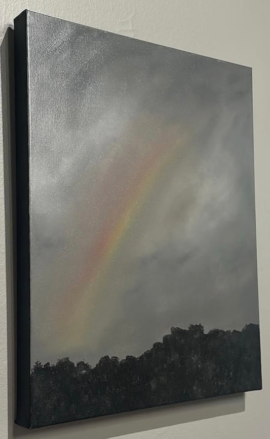 “Rainbow Bridge Study” Oil Painting - 16” x 20”