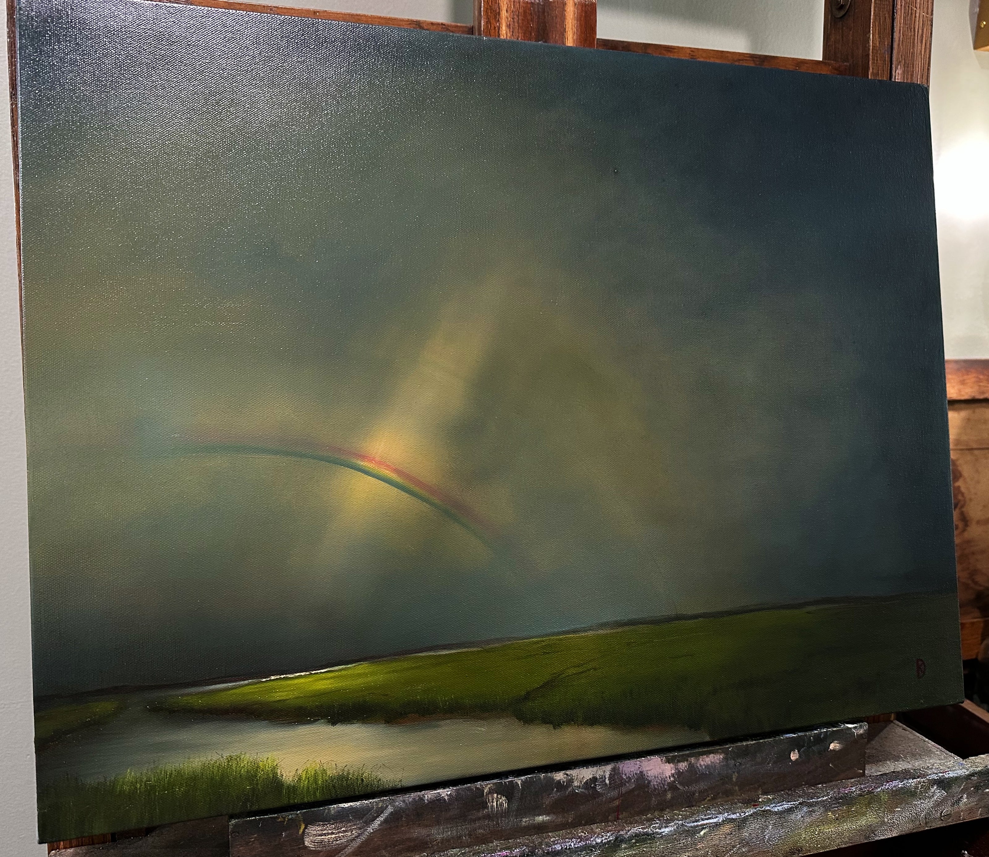 “And That's How He Saved Me” Oil Painting - 18