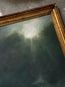 “Clarity Unfurls” Oil Painting in Antique Frame - 30.25