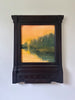 "Retelling" Oil Painting in Antique Eastlake Salvage - 37.75" x 29.75"